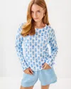 Lilly Pulitzer Tensley Sweater In Sunwashed Blue Slice Of Sunshine