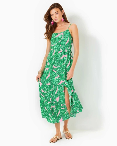 Lilly Pulitzer Teresa Maxi Dress In Conch Shell Pink Lets Go Bananas
