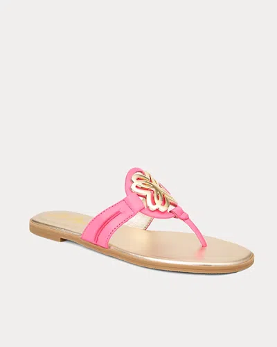 Lilly Pulitzer The Lilly Sandal In Gold