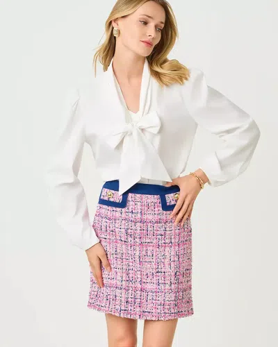 Lilly Pulitzer The Lilly Shirt Blouse In Brown