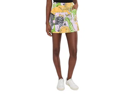 Lilly Pulitzer Thera Skort Upf 50+ Women's Skirt Lillys Zoo Golf: 0 In Multi