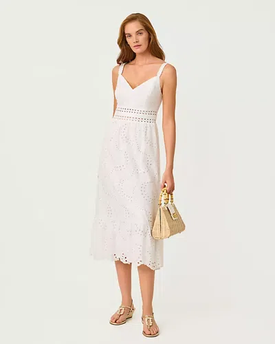 Lilly Pulitzer Tiah Eyelet Midi Dress