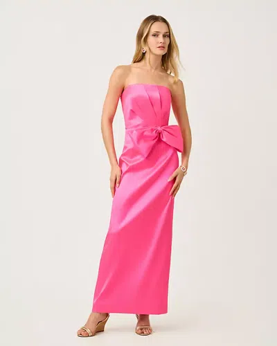 Lilly Pulitzer Tiernan Strapless Stretch Maxi Dress In Pink
