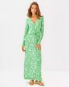 Lilly Pulitzer Tilli Maxi Dress In Fauna Green Tulip To Tango
