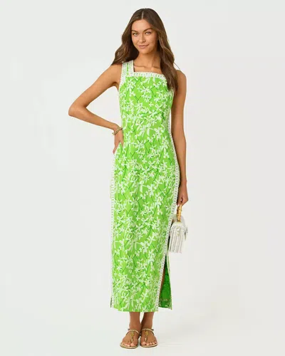 Lilly Pulitzer Tina Maxi Romper In Multi