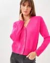Lilly Pulitzer Tippery Cashmere Cardigan In Pink