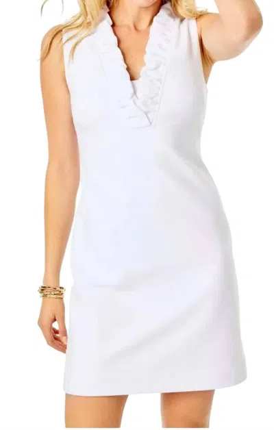 Lilly Pulitzer Tisbury Shift Dress In Resort White In Resort Whi