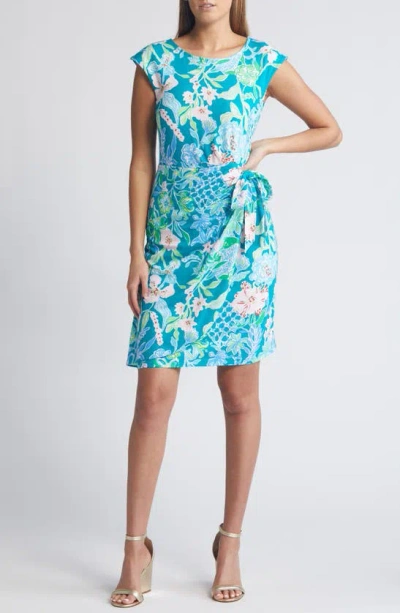 LILLY PULITZER LILLY PULITZER® TORYN FLORAL SIDE TIE DRESS