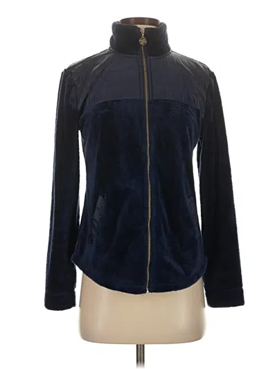 Pre-owned Lilly Pulitzer Track Jacket In Blue