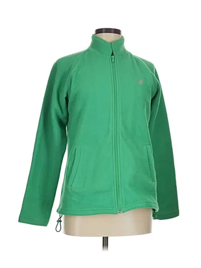 Pre-owned Lilly Pulitzer Track Jacket In Green