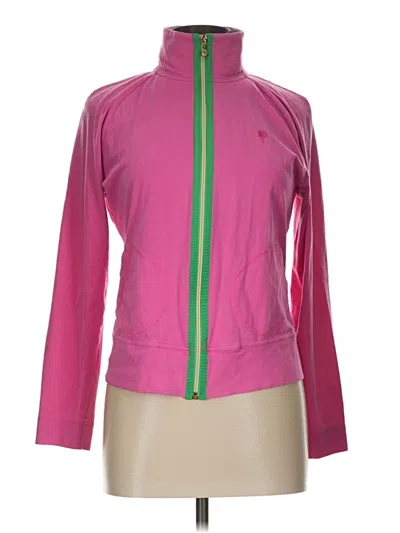 Pre-owned Lilly Pulitzer Track Jacket In Pink