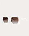 Lilly Pulitzer Triton Reef Sunglasses In White