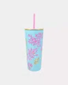 Lilly Pulitzer Tumbler With Straw