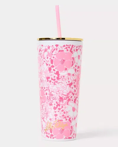 Lilly Pulitzer Tumbler With Straw