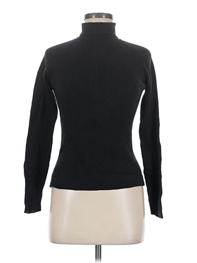 Pre-owned Lilly Pulitzer Turtleneck Sweater In Black