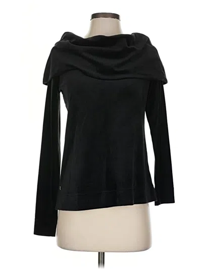 Pre-owned Lilly Pulitzer Turtleneck Sweater In Black