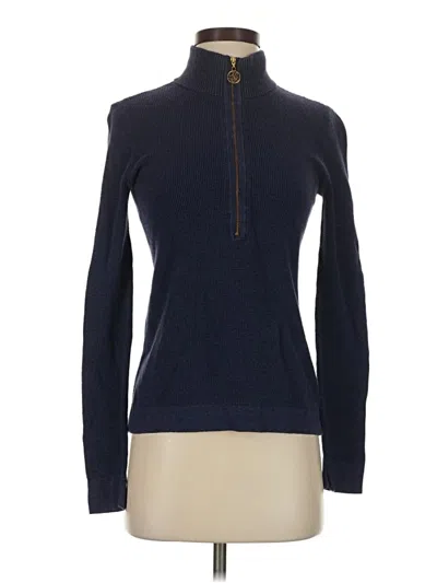 Pre-owned Lilly Pulitzer Turtleneck Sweater In Blue