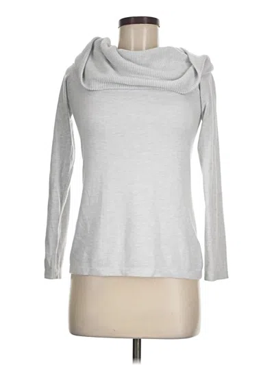 Pre-owned Lilly Pulitzer Turtleneck Sweater In Silver