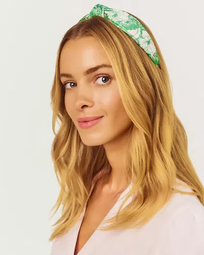 Lilly Pulitzer Twist Knot Headband In Green