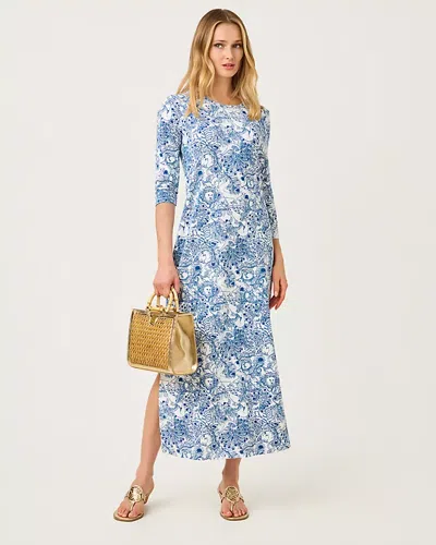 Lilly Pulitzer Upf 50+ Deena Dress In Blue
