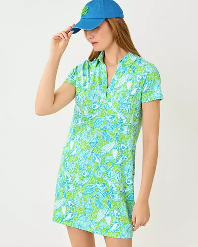 Lilly Pulitzer Upf 50+ Dune Dress In Green