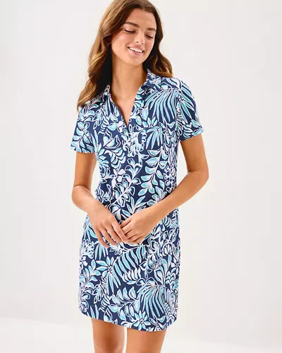 Lilly Pulitzer Upf 50+ Dune Dress In Blue