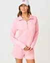Lilly Pulitzer Elemis Pullover Top In Heathered Conch Shell Pink In Pink