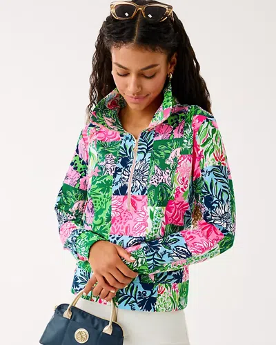 Lilly Pulitzer Upf 50+ Eleni Pullover In Animal Print