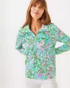 Lilly Pulitzer Upf 50+ Eleni Pullover In Multi Sun Of A Bun