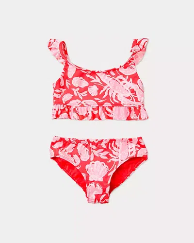 Lilly Pulitzer Upf 50+ Girls Chrissy Bikini Set