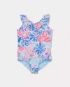 Lilly Pulitzer Upf 50+ Girls Janah One-piece Swimsuit