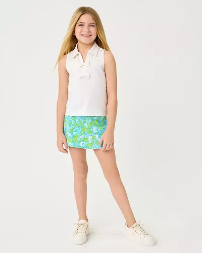Lilly Pulitzer Upf 50+ Girls Mini Aila Skort In Multi