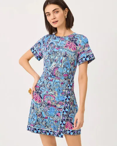 Lilly Pulitzer Upf 50+ Izola Dress In Blue