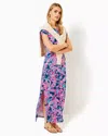 Lilly Pulitzer Upf 50+ Kaden Maxi Dress In Multi Flitting About