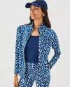 Lilly Pulitzer Upf 50+ Leona Zip-up Jacket In Blue