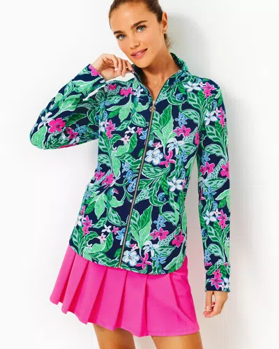 Lilly Pulitzer Upf 50+ Leona Zip-up Jacket In Multi Untamed