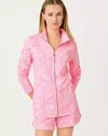 Lilly Pulitzer Upf 50+ Leona Zip-up Jacket In Pink