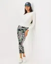 Lilly Pulitzer Upf 50+ Luxletic 24" Weekender High Rise Midi Legging In White
