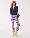 Lilly Pulitzer Upf 50+ Luxletic 28" Corso Kick Flare Pant In Multi