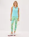 Lilly Pulitzer Upf 50+ Luxletic 28" Corso Pant In Blue