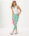 Lilly Pulitzer Upf 50+ Luxletic 28" Corso Pant In Multi Lil Sun Of A Bun Golf