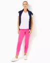 Lilly Pulitzer Upf 50+ Luxletic 28" Corso Pant In Passion Fruit Pink