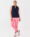 Lilly Pulitzer Upf 50+ Luxletic 28" Corso Pant In Rousseau Pink