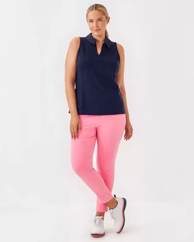 Lilly Pulitzer Upf 50+ Luxletic 28" Corso Pant In Rousseau Pink