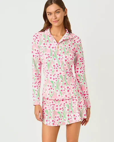 Lilly Pulitzer Upf 50+ Luxletic Aila Skort In Pink