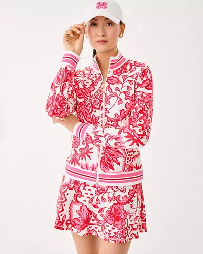 Lilly Pulitzer Upf 50+ Luxletic Aila Skort In Pink