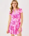 Lilly Pulitzer Upf 50+ Luxletic Alona Dress In Multi