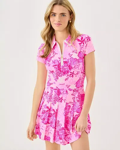 Lilly Pulitzer Upf 50+ Luxletic Alona Dress In Multi