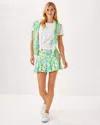 Lilly Pulitzer Upf 50+ Luxletic Annora Skort In Bluette Make Lemonade