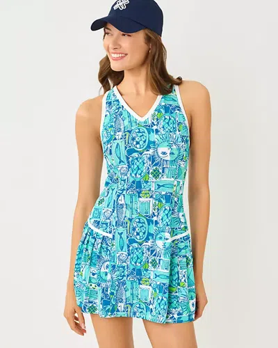 Lilly Pulitzer Upf 50+ Luxletic Bacio Active Dress In Multi